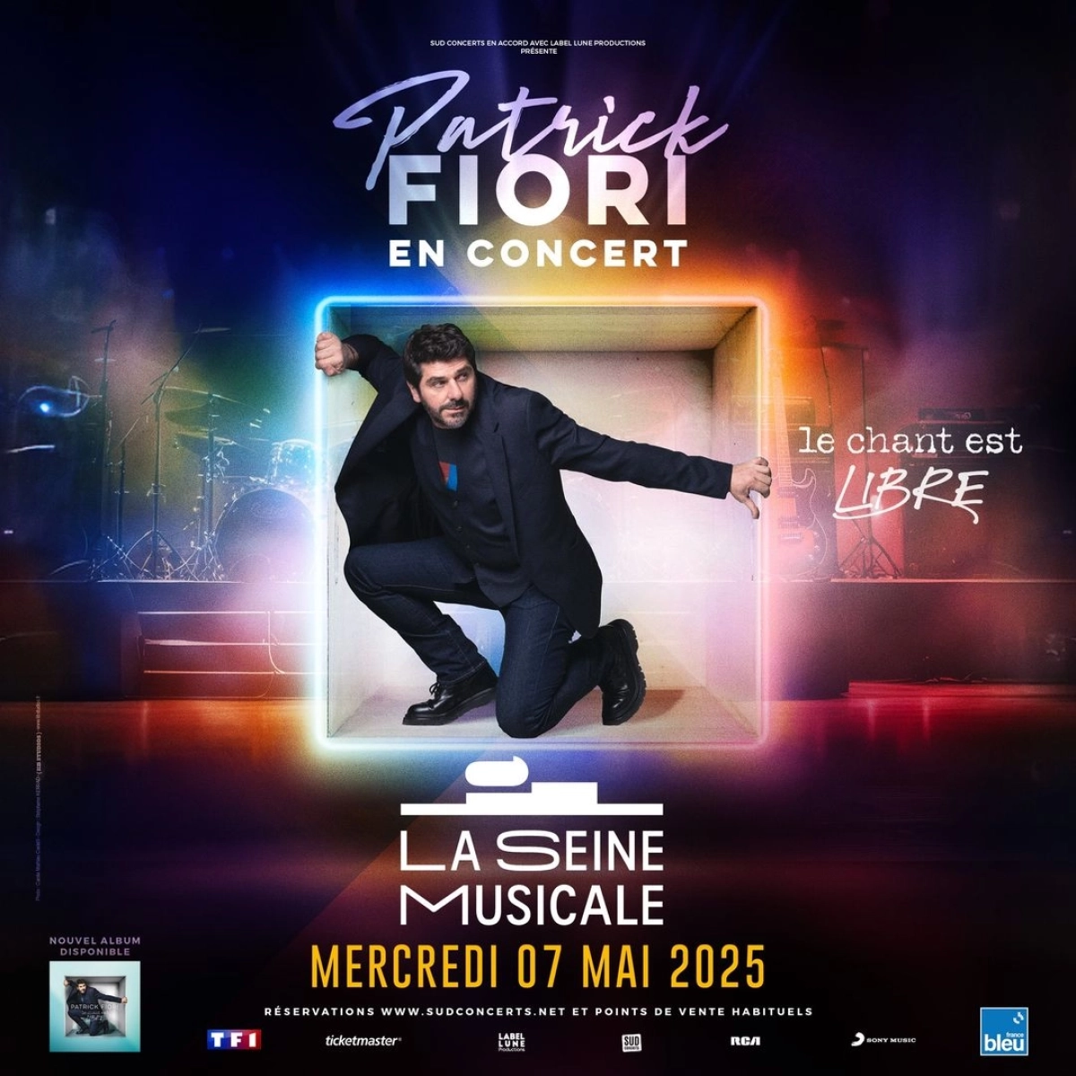 Patrick Fiori at La Seine Musicale Tickets