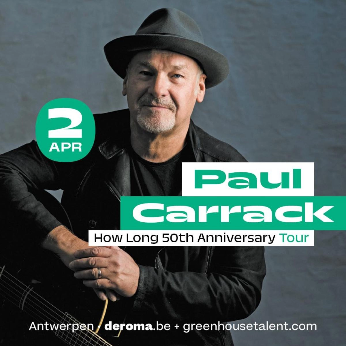 Paul Carrack in der De Roma Tickets