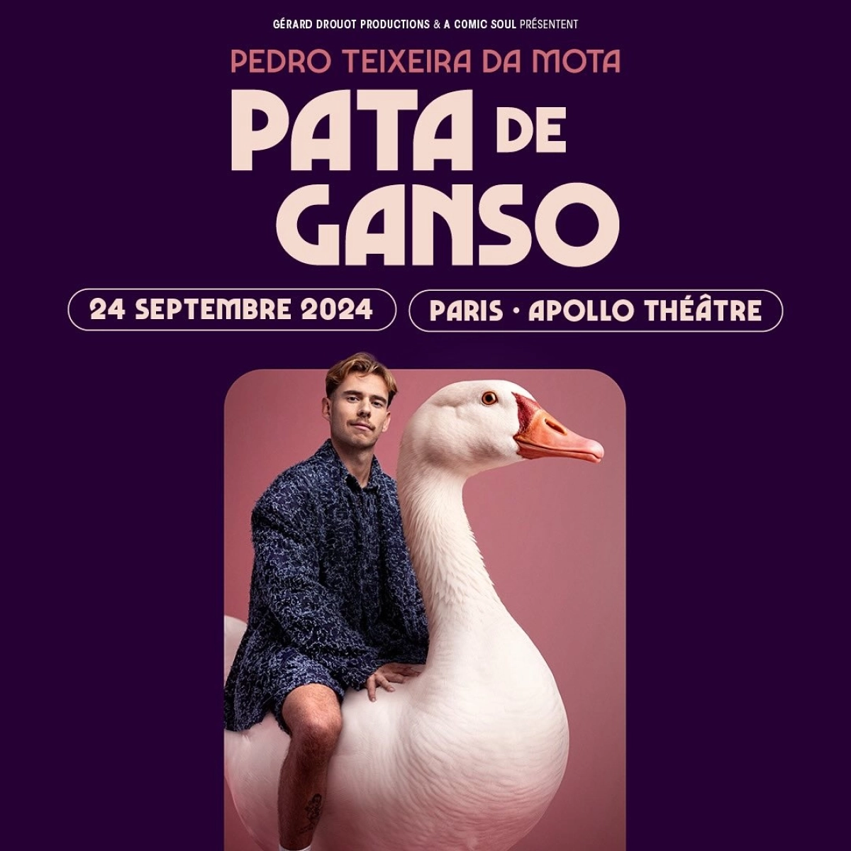 Pedro Teixeira at Apollo Theatre Tickets