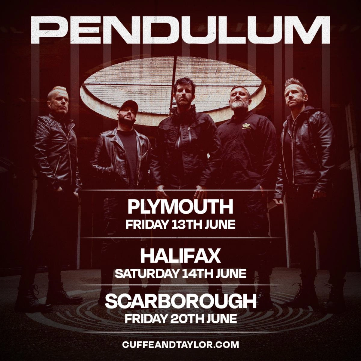 Pendulum in der The Piece Hall Halifax Tickets