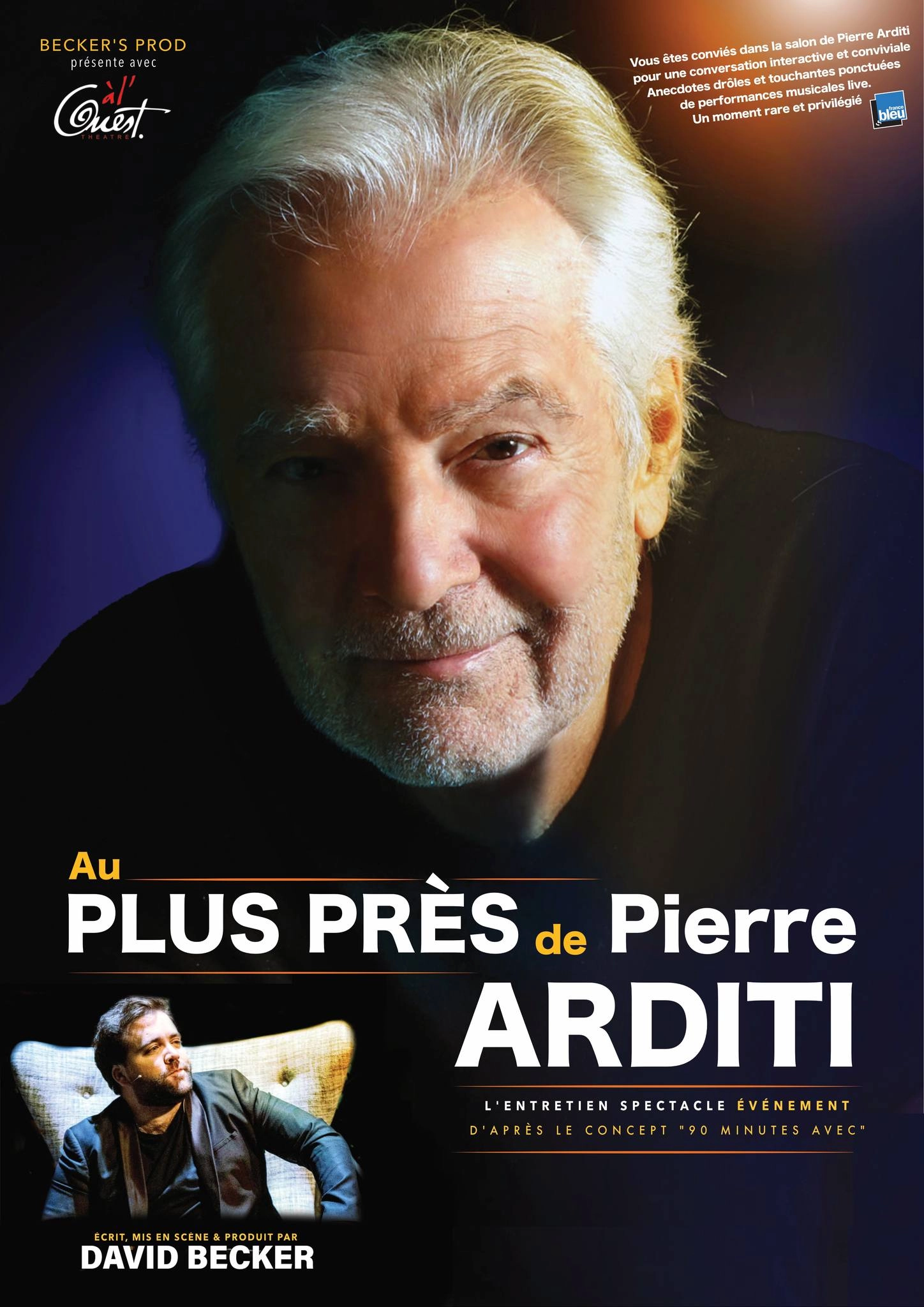 Pierre Arditi al Théâtre à l'Ouest Caen Tickets