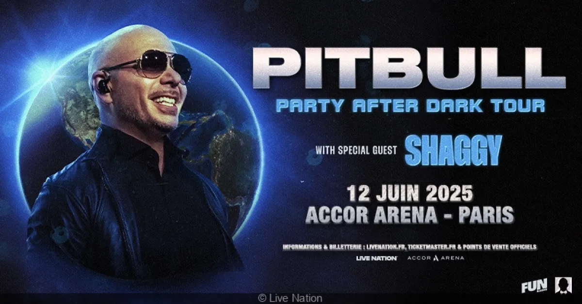 Billets Pitbull (Accor Arena - Paris)