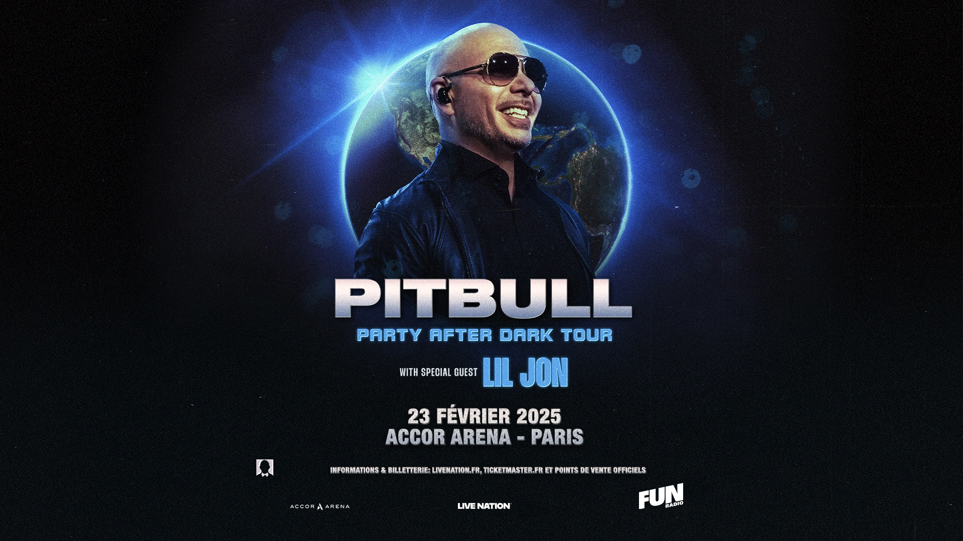 Pitbull at Accor Arena Tickets