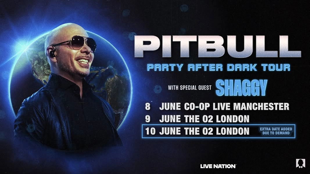 Pitbull en The O2 Arena Tickets