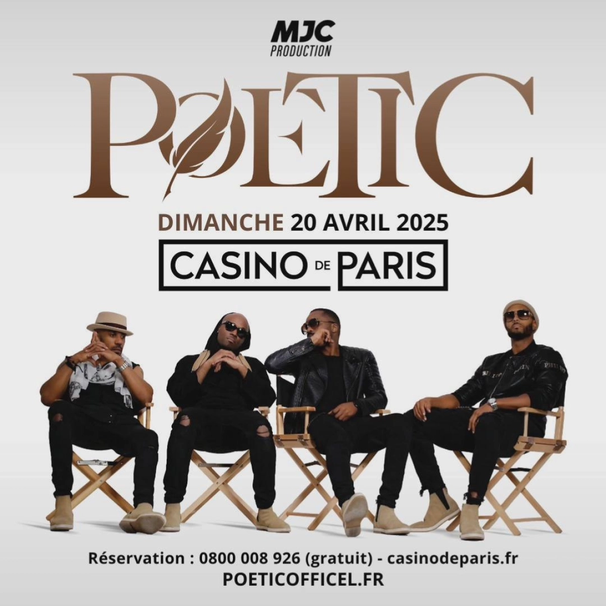 Poetic Lover at Casino de Paris Tickets