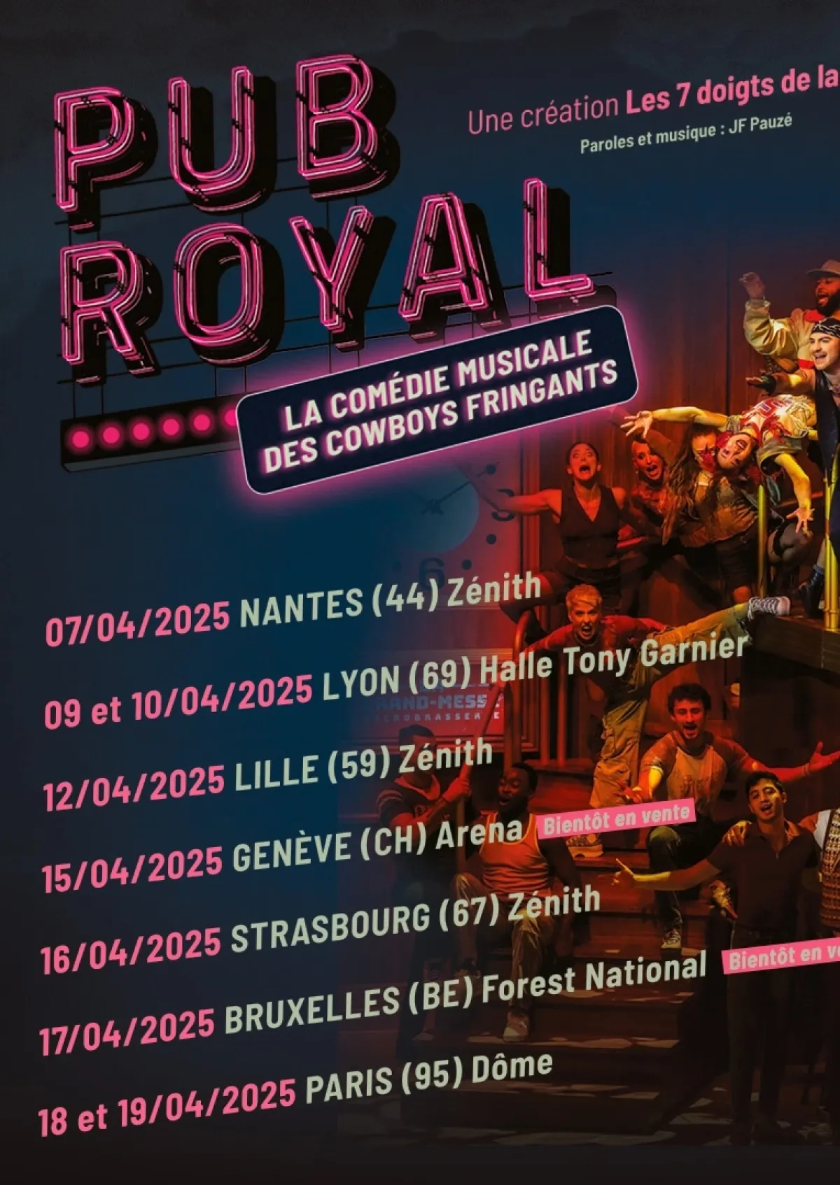 Billets Pub Royal (Zenith Lille - Lille)