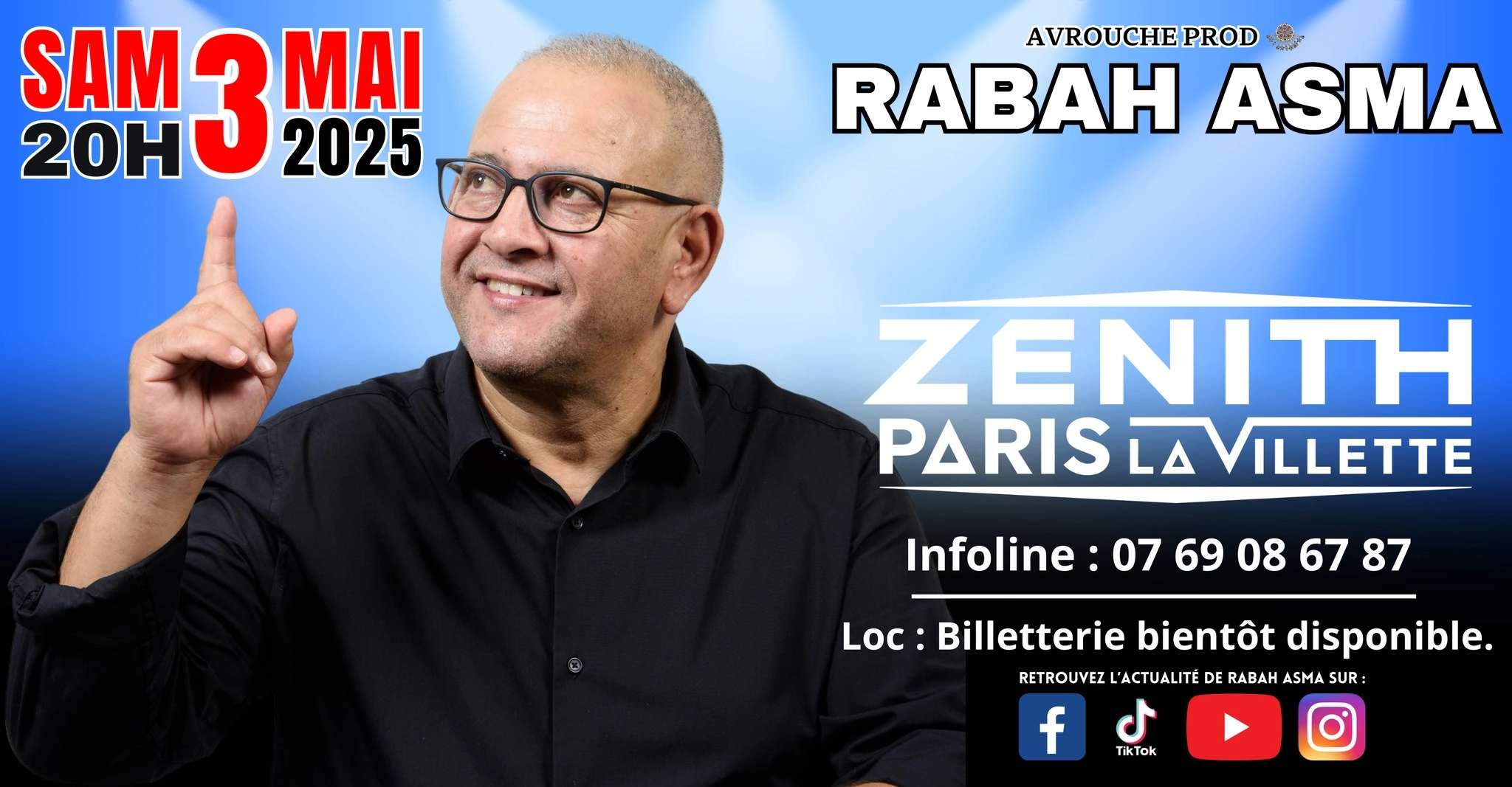 Billets Rabah Asma (Zenith Paris - Paris)