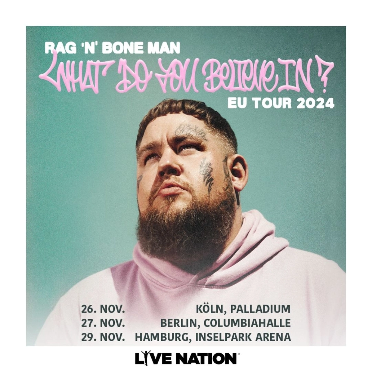 Rag'n'Bone Man en Columbiahalle Tickets