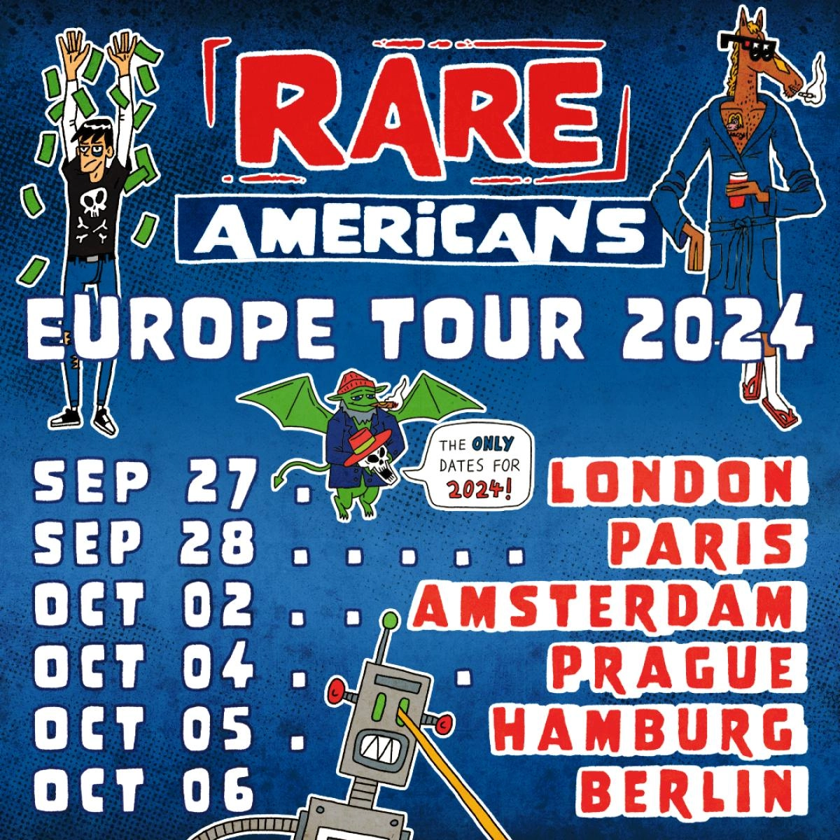 Rare Americans en Bahnhof Pauli Tickets