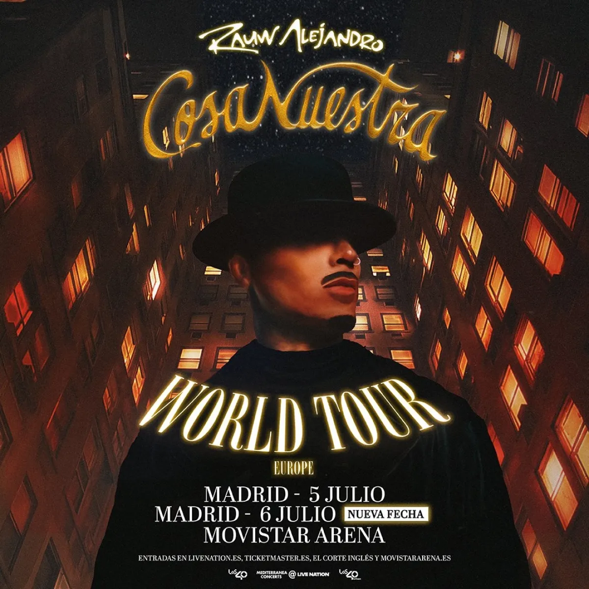 Rauw Alejandro en Movistar Arena Madrid Tickets