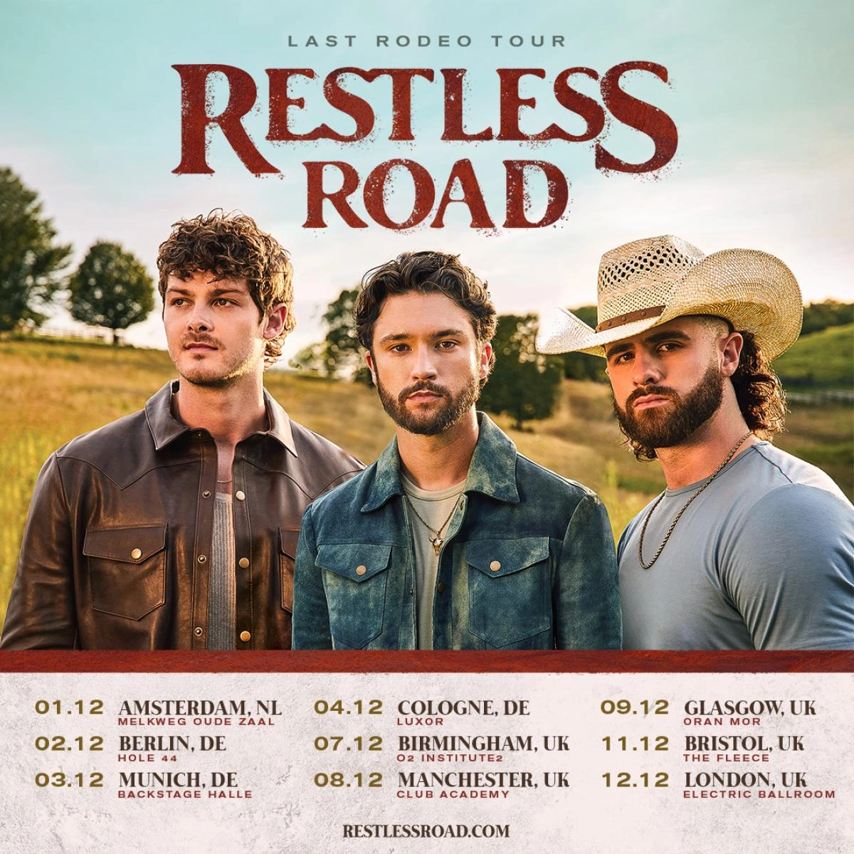 Restless Road in der Melkweg Tickets