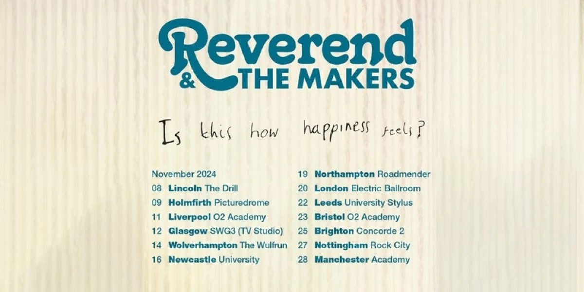 Billets Reverend And The Makers (Swg3 - Glasgow)