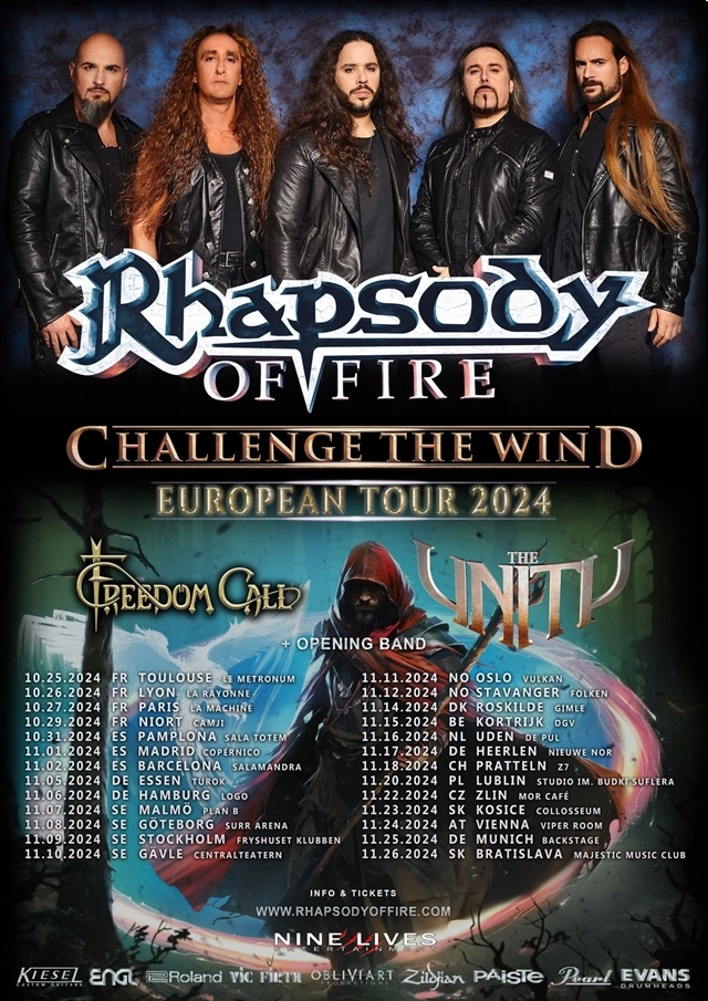 Billets Rhapsody Of Fire (LOGO Hamburg - Hambourg)