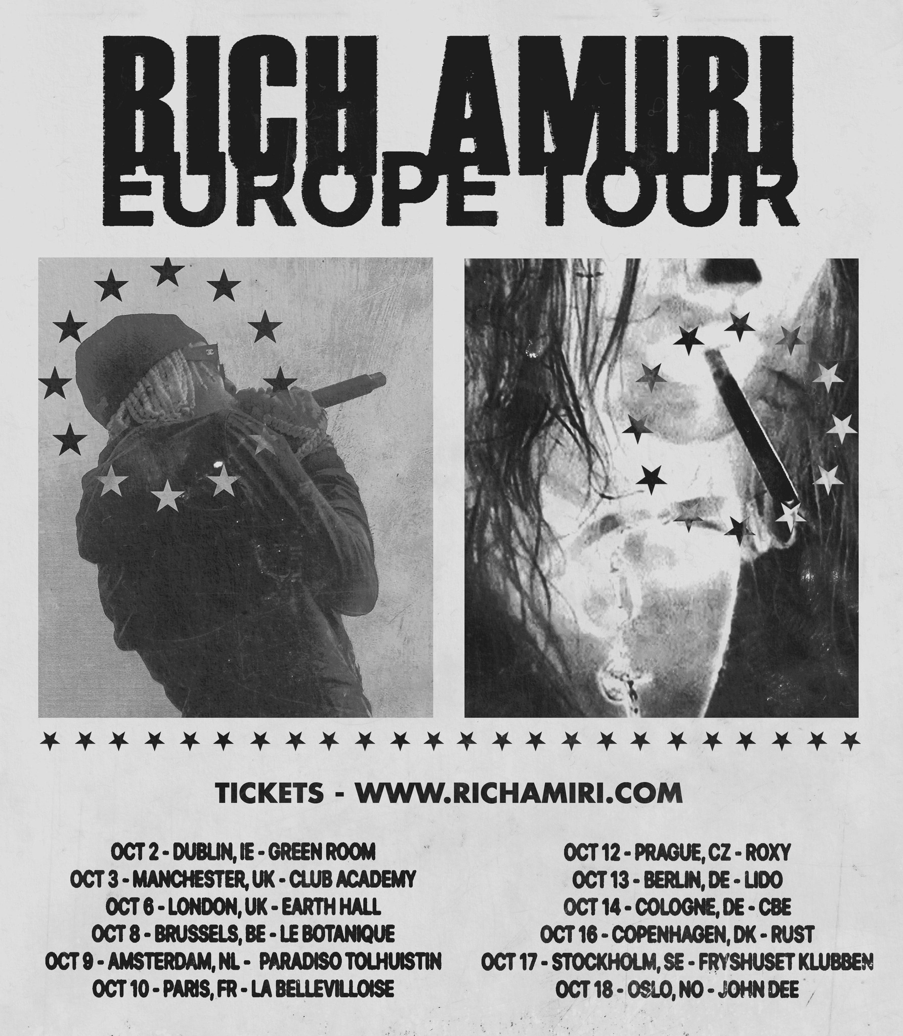 Rich Amiri at Club Bahnhof Ehrenfeld Tickets