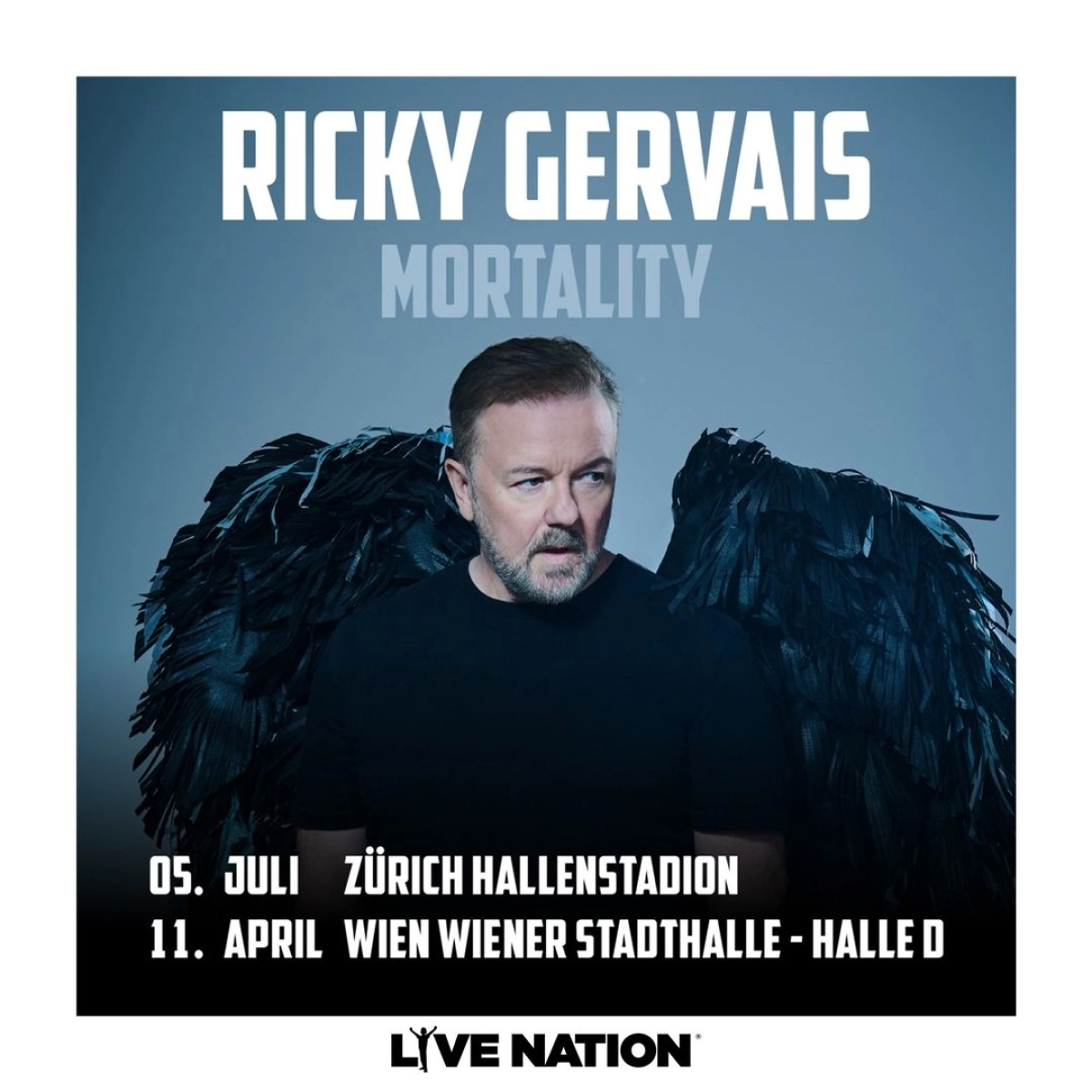 Billets Ricky Gervais (Hallenstadion - Zurich)