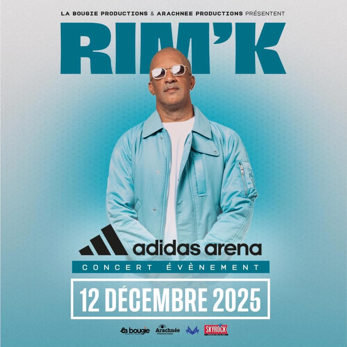 Concert Rim'K à Paris (Adidas Arena) du 12 décembre 2025