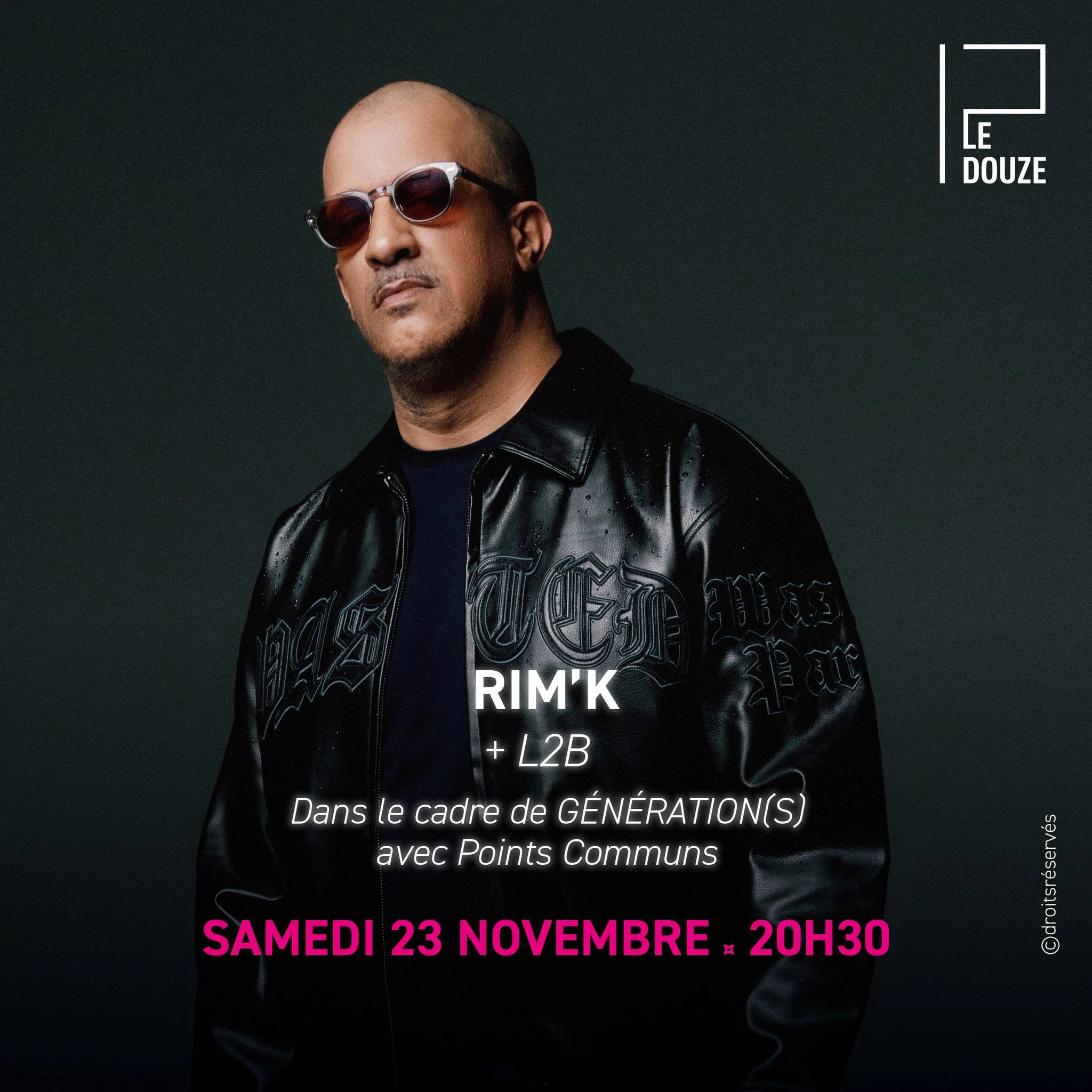 Billets Rim'K (Le Douze - Cergy)