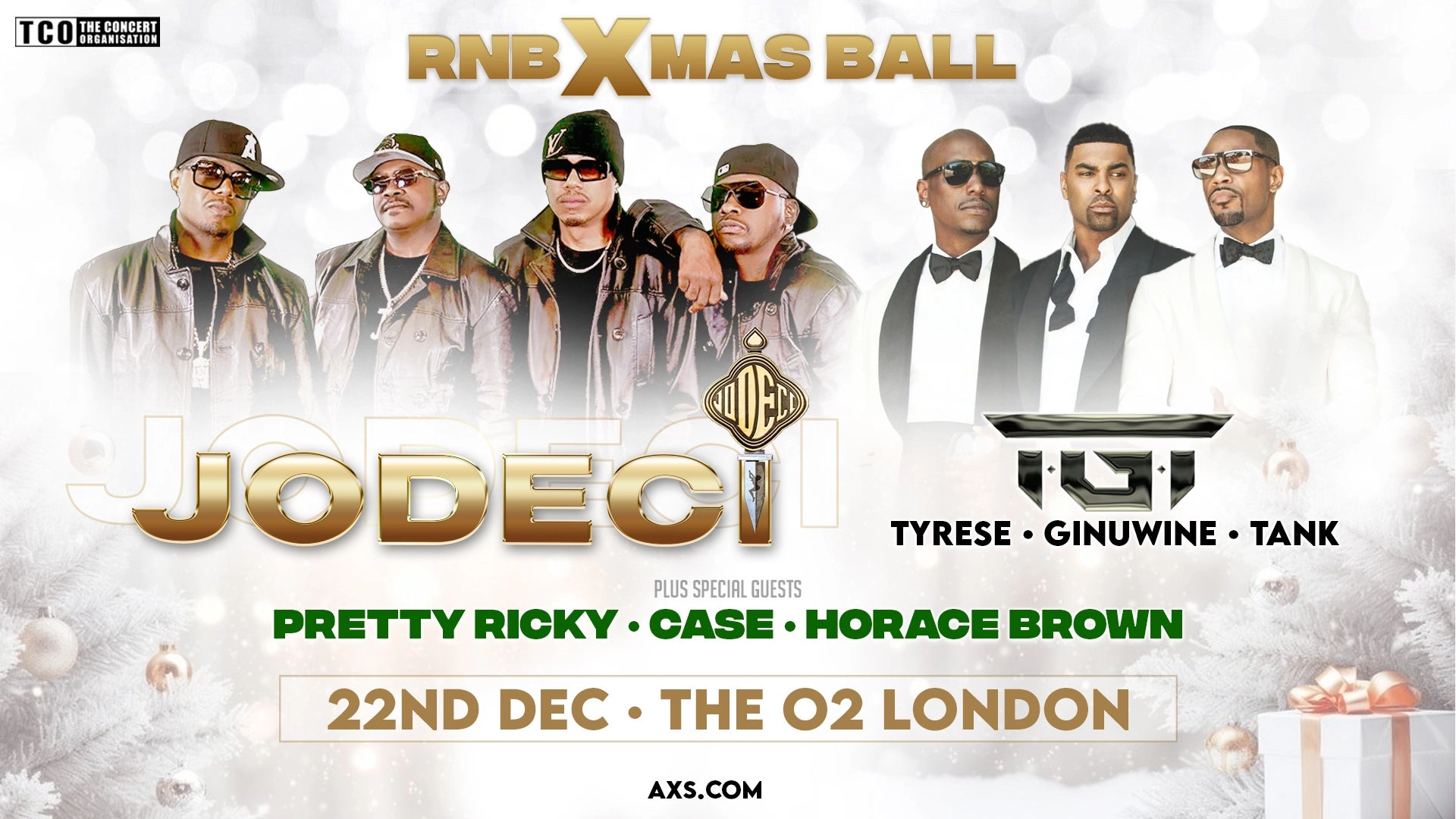 Rnb Xmas Ball at The O2 Arena Tickets