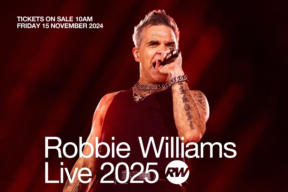 Robbie Williams at Co-op Live Tickets