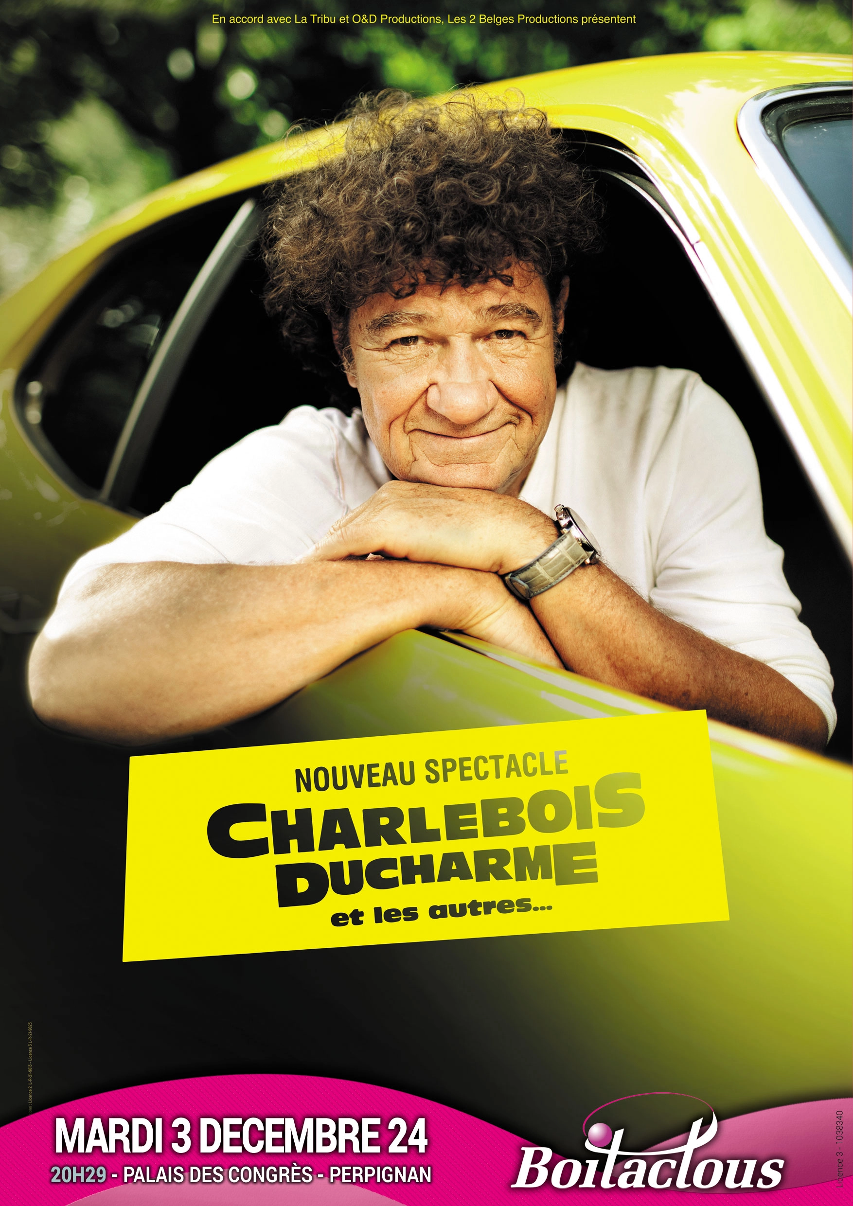 Robert Charlebois al Palais Des Congres Perpignan Tickets