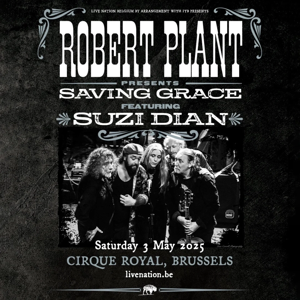 Robert Plant Feat. Suzi Dian at Cirque Royal Tickets