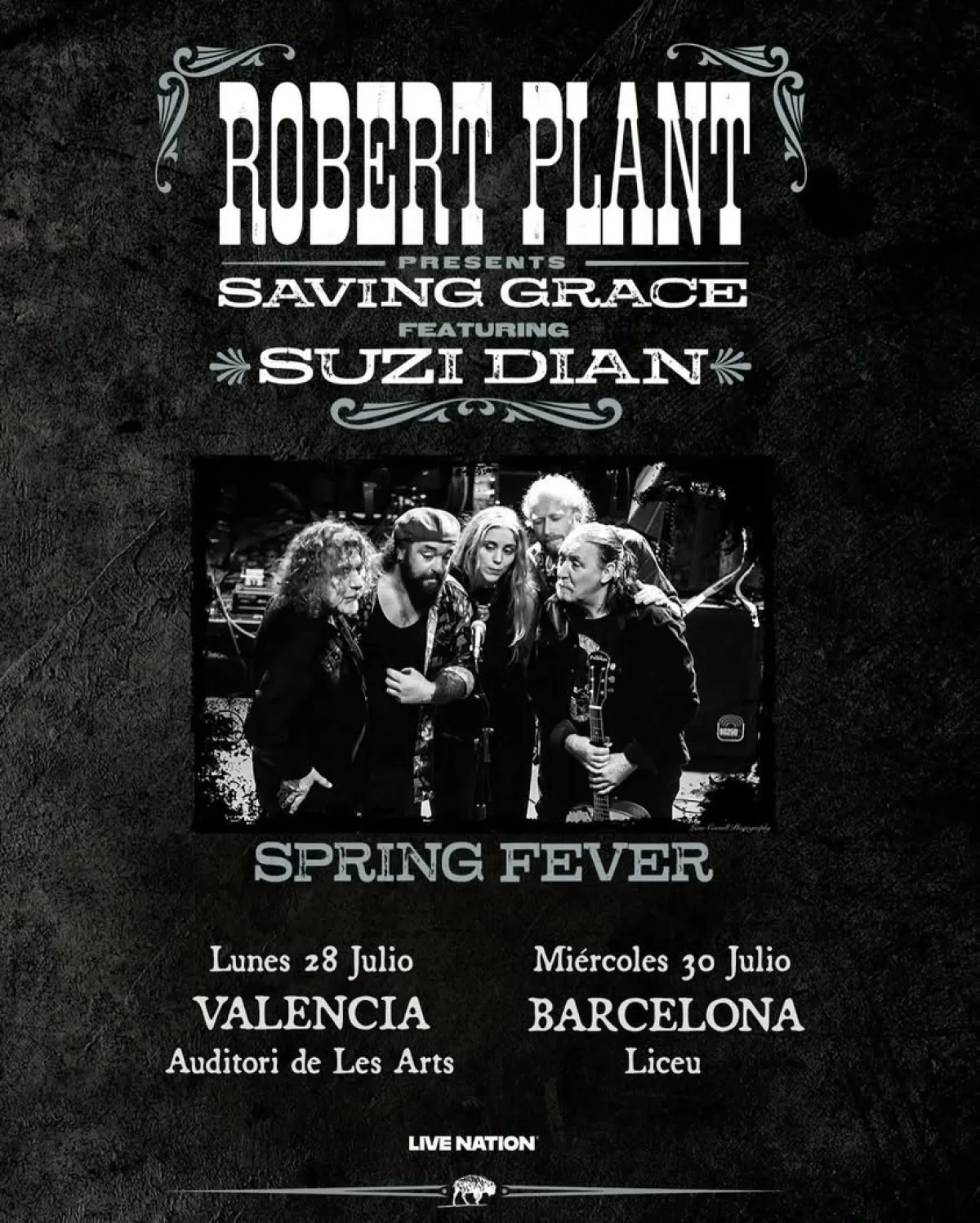 Robert Plant en Gran Teatre Del Liceu Tickets