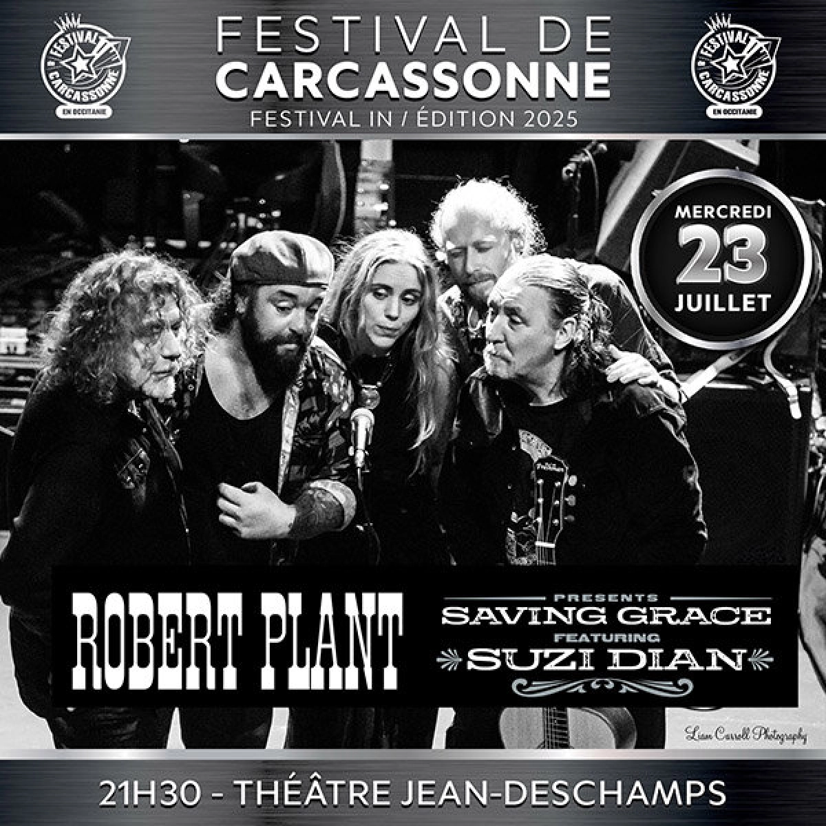 Robert Plant Presents Saving Grace en Theatre Jean Deschamps Tickets