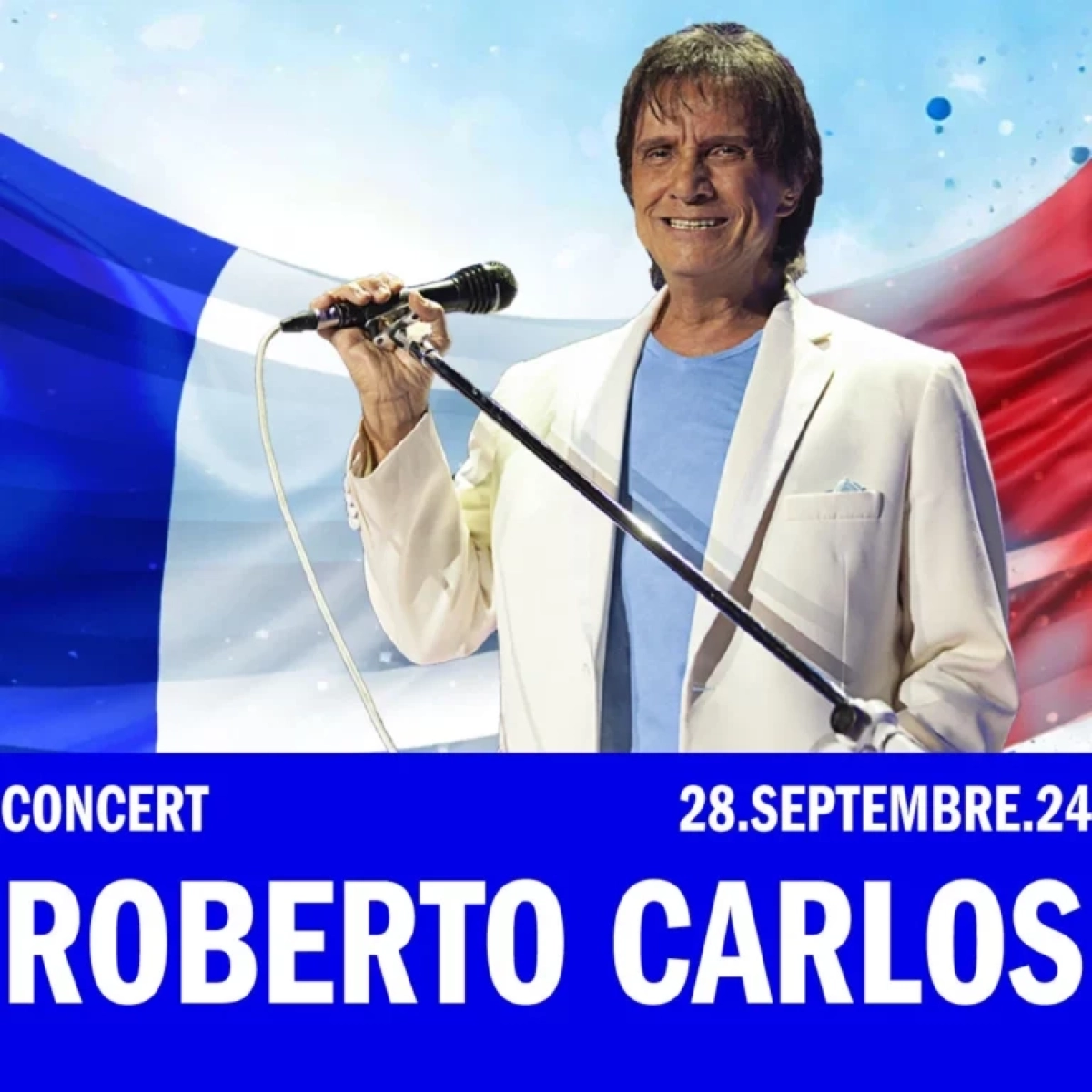 Concert Roberto Carlos à Paris (Adidas Arena) du 28 septembre 2024