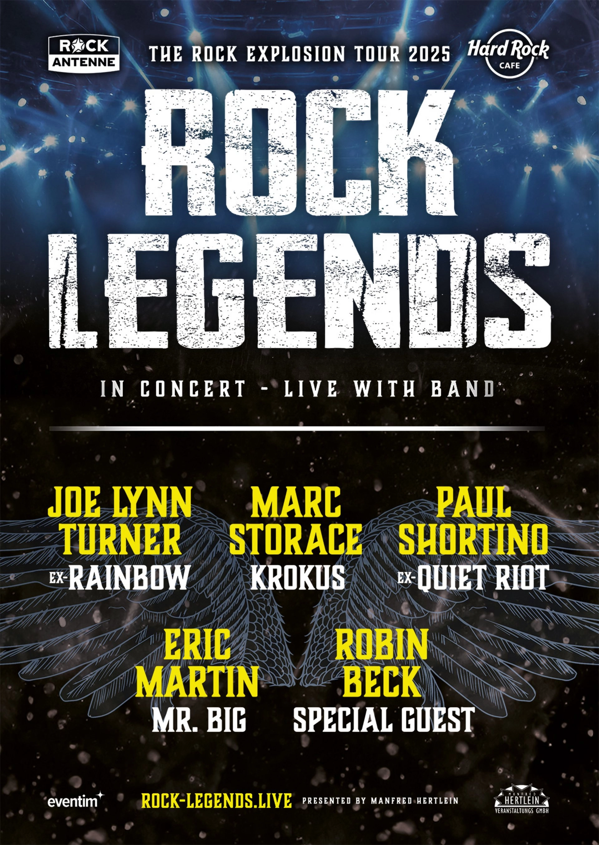 Rock Legends at Jahrhunderthalle Tickets