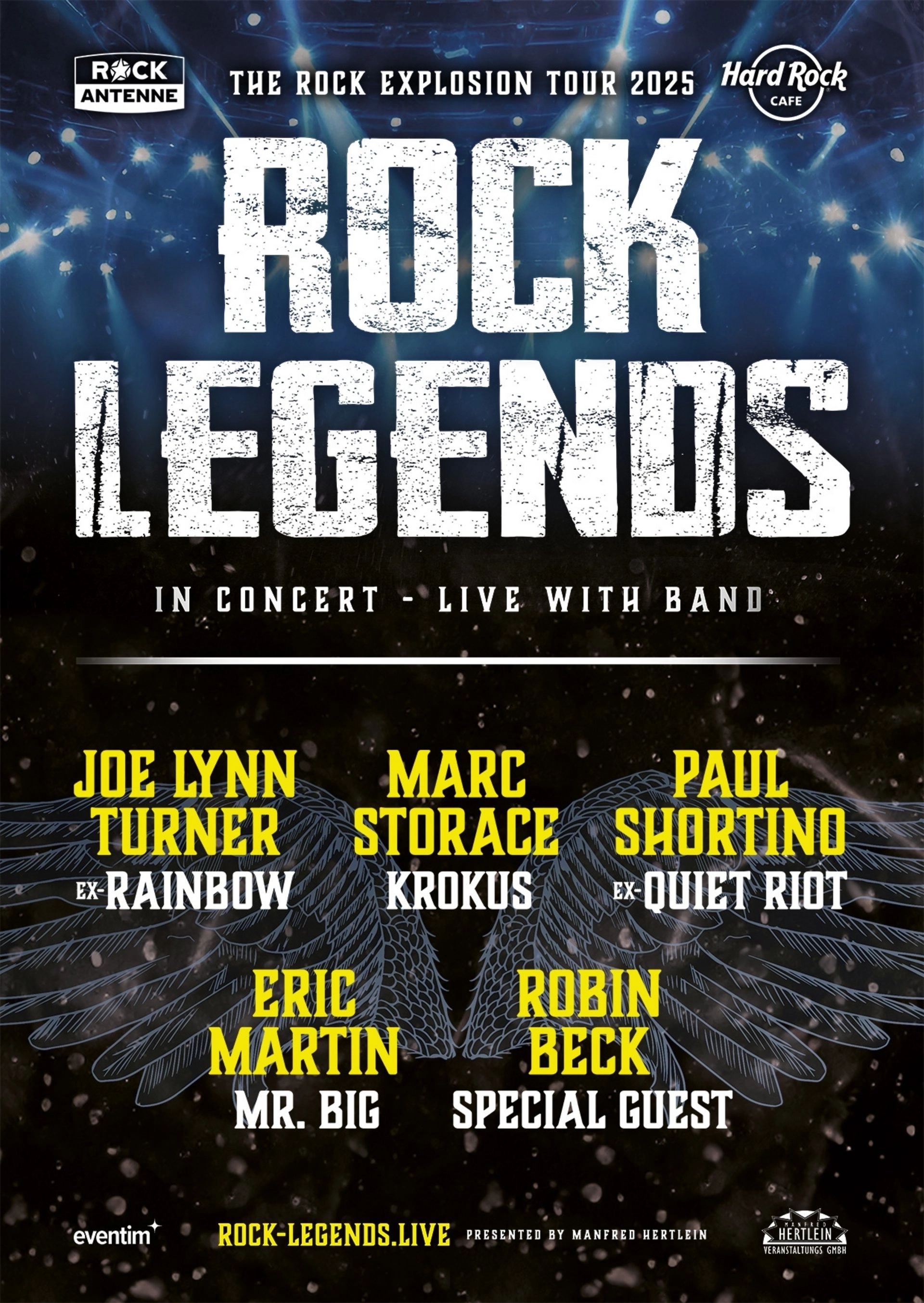 Rock Legends - The Rock Explosion Tour 2025 at Admiralspalast Tickets