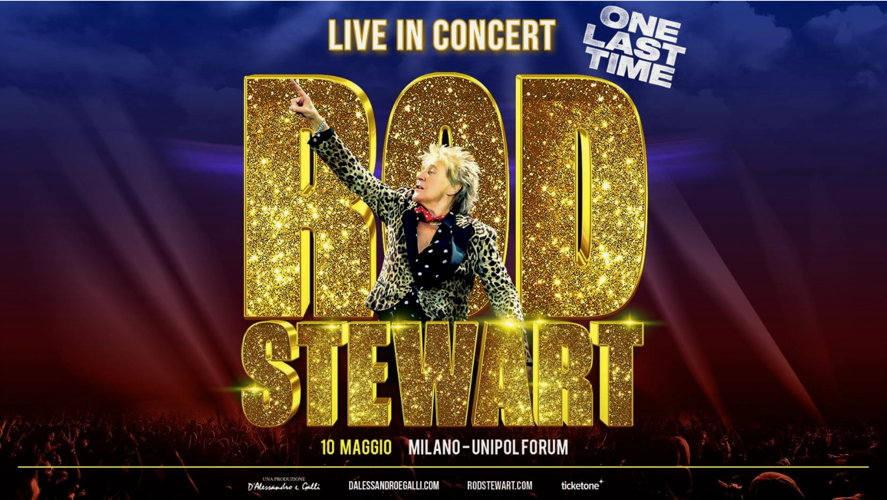 Rod Stewart en Forum Milano Tickets