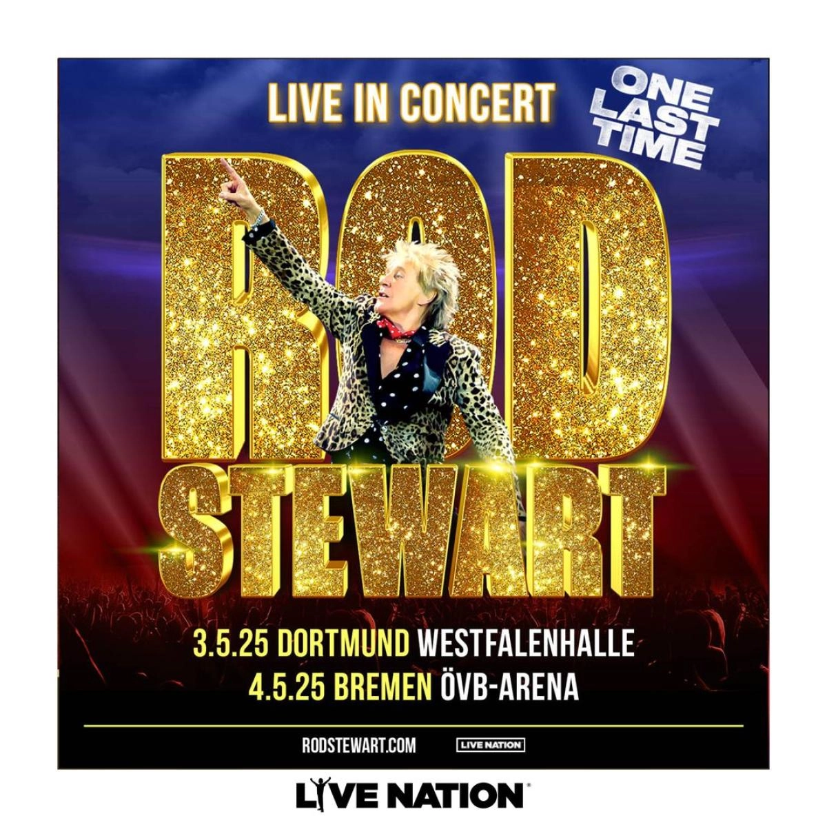 Billets Rod Stewart (OVB Arena - Breme)