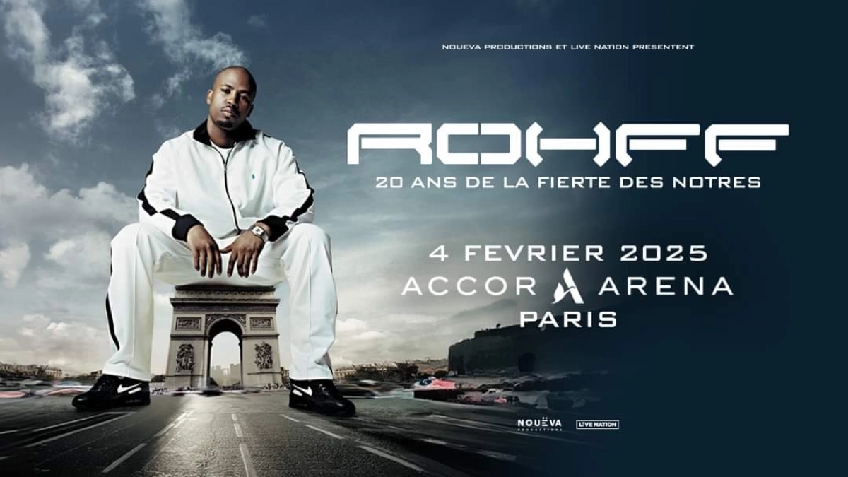 Concert Rohff à Paris (Accor Arena) du 04 février 2025