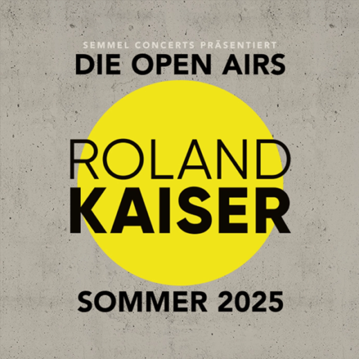 Roland Kaiser en Sparkassenpark Tickets