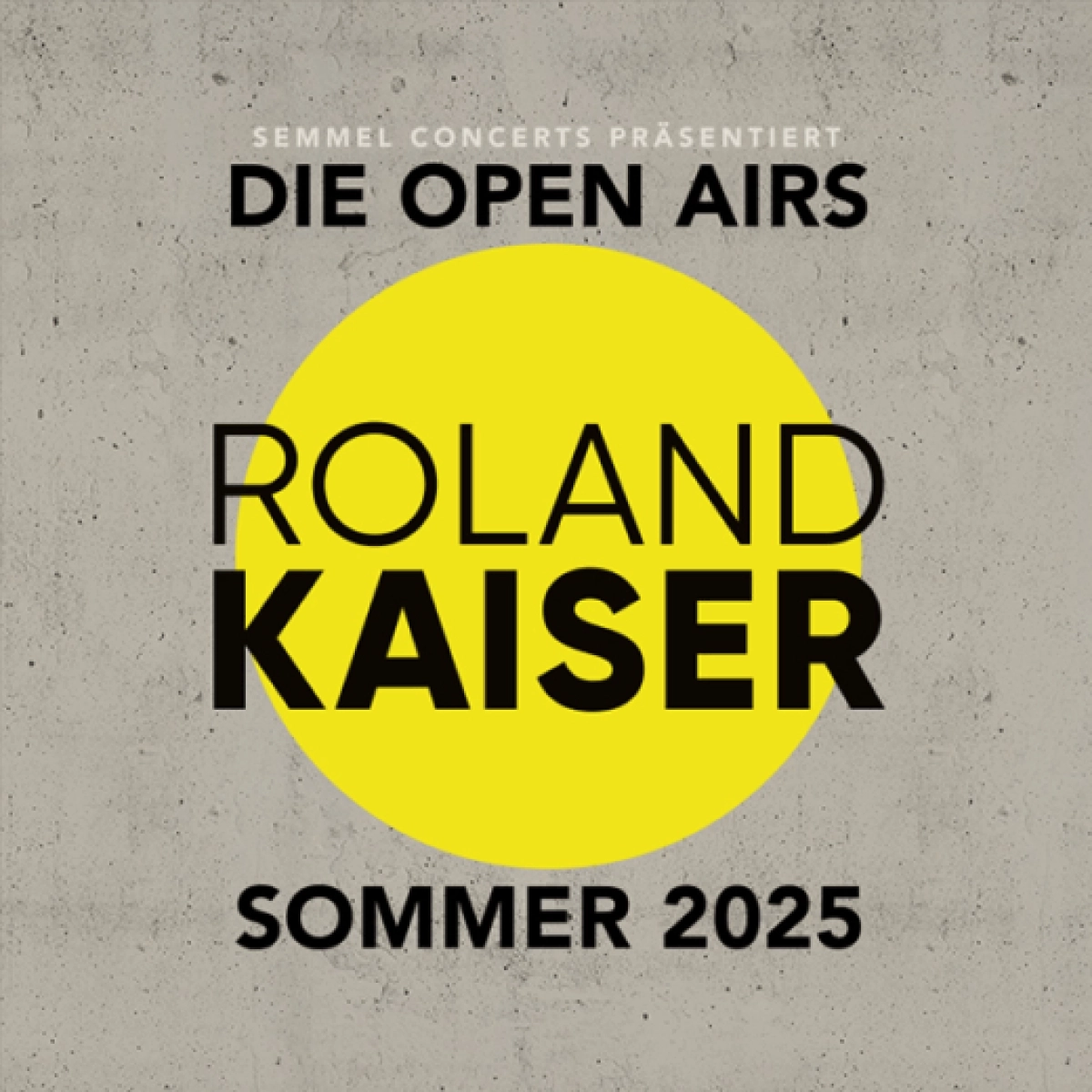 Roland Kaiser al Waldbühne Tickets