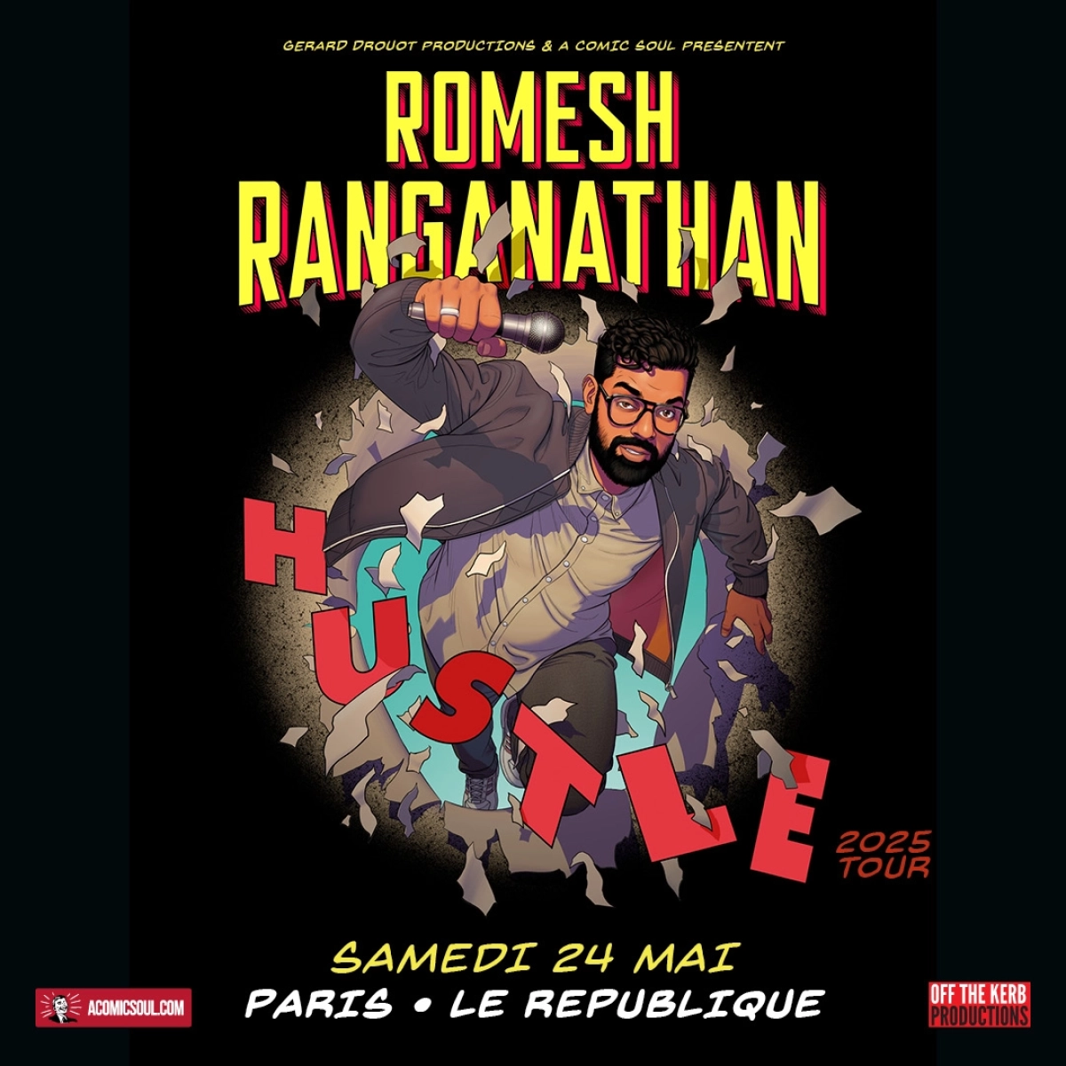 Billets Romesh Ranganathan (Le Republique - Paris)