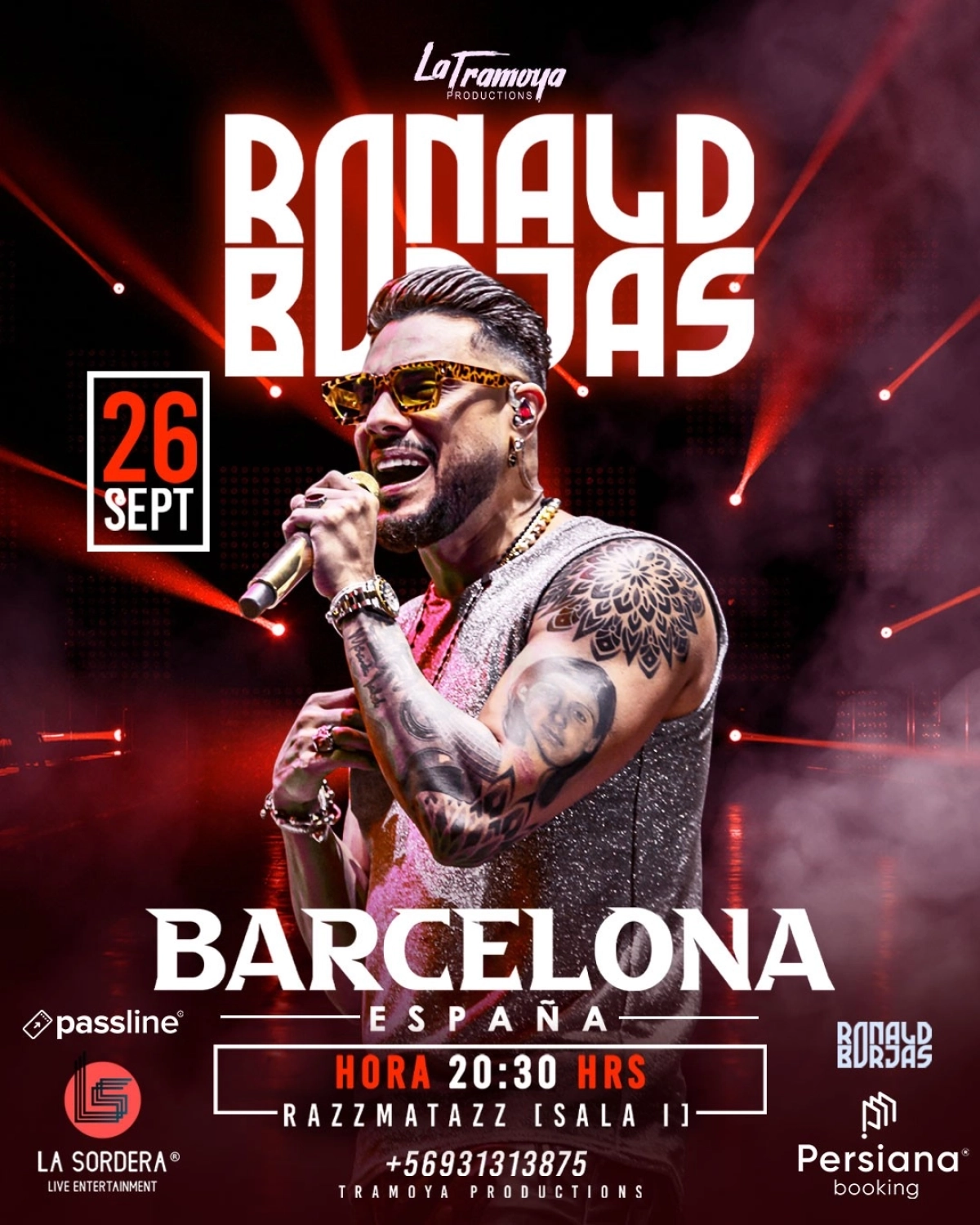 Ronald Borjas at Razzmatazz Tickets