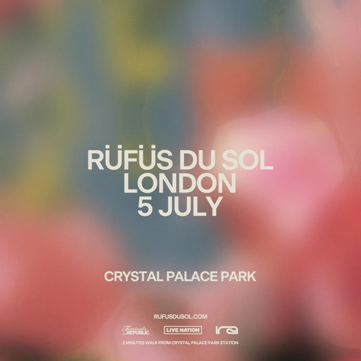 Billets Rufus Du Sol (Crystal Palace Park - Londres)