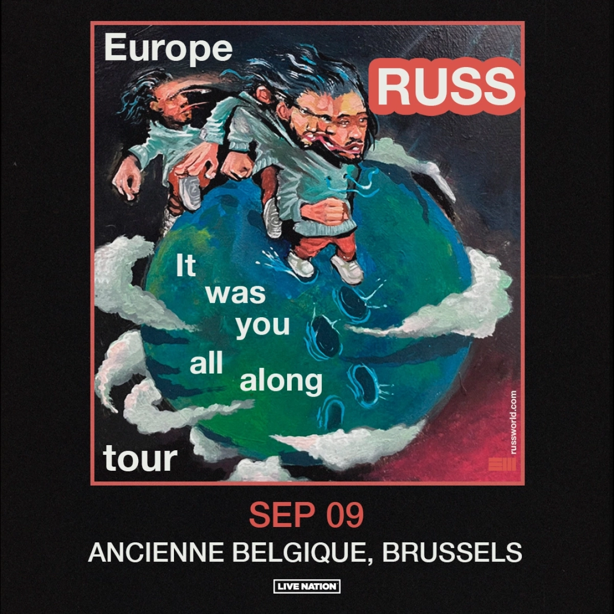 Billets Russ (Ancienne Belgique - Bruxelles)