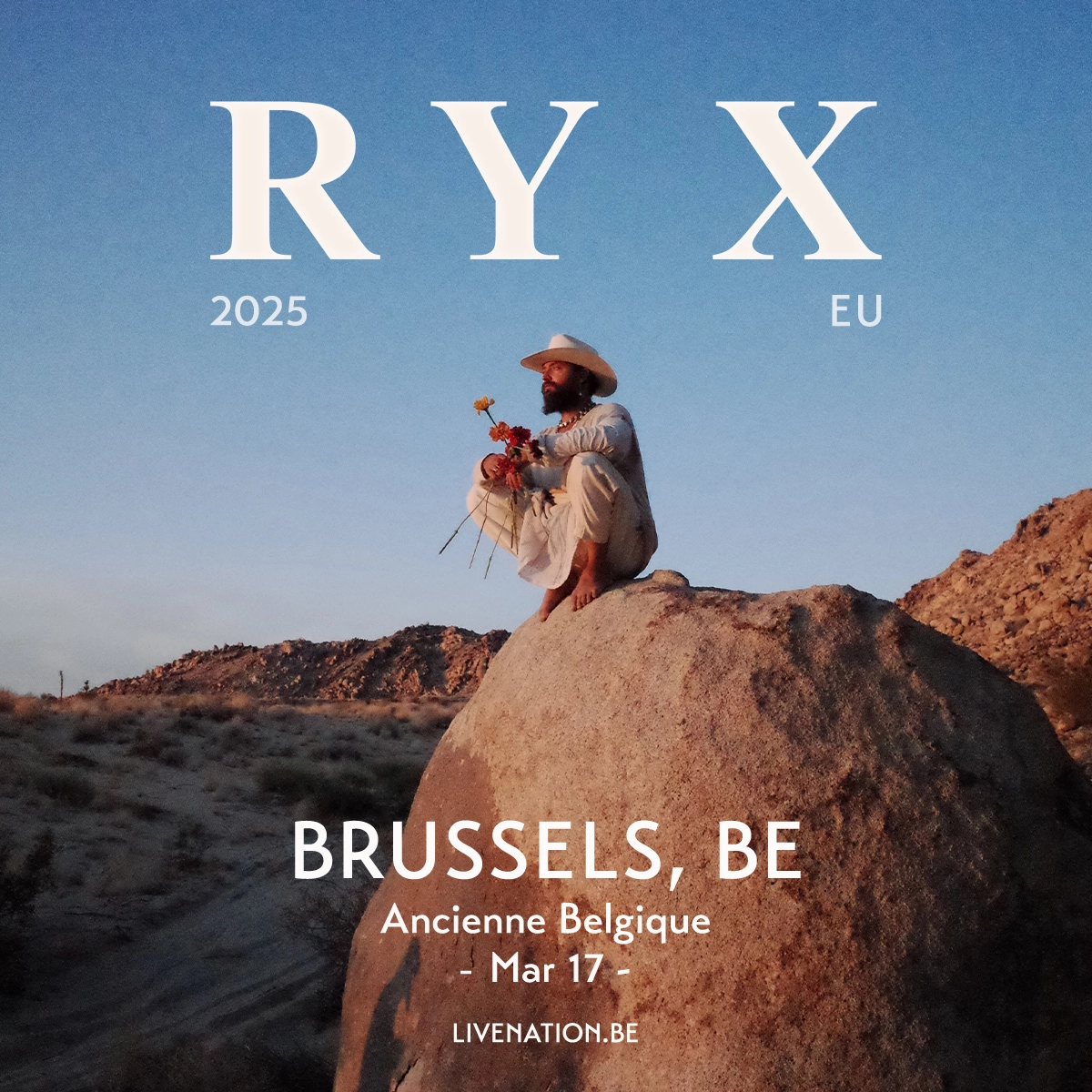 RY X en Ancienne Belgique Tickets