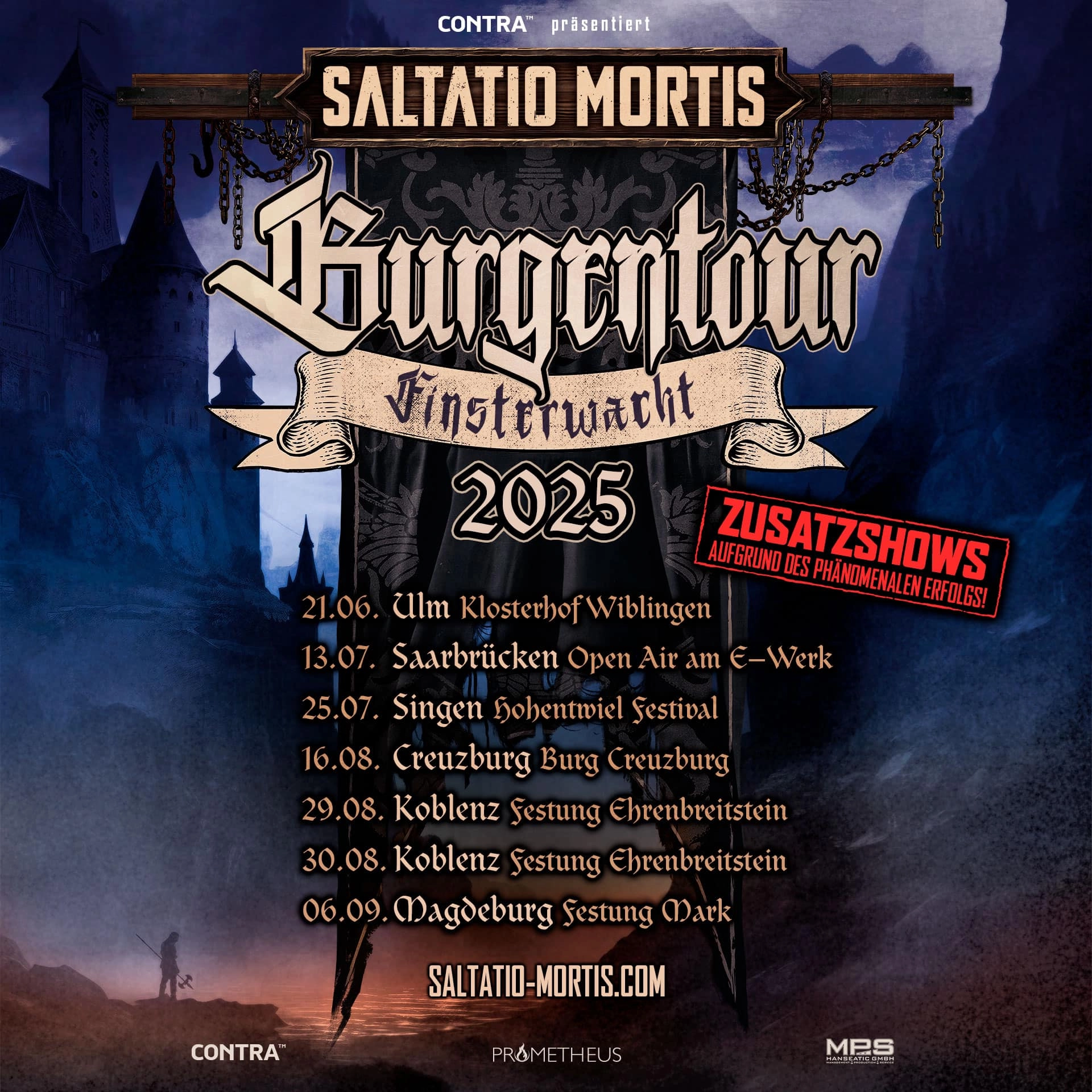 Saltatio Mortis al E-werk Saarbrücken Tickets