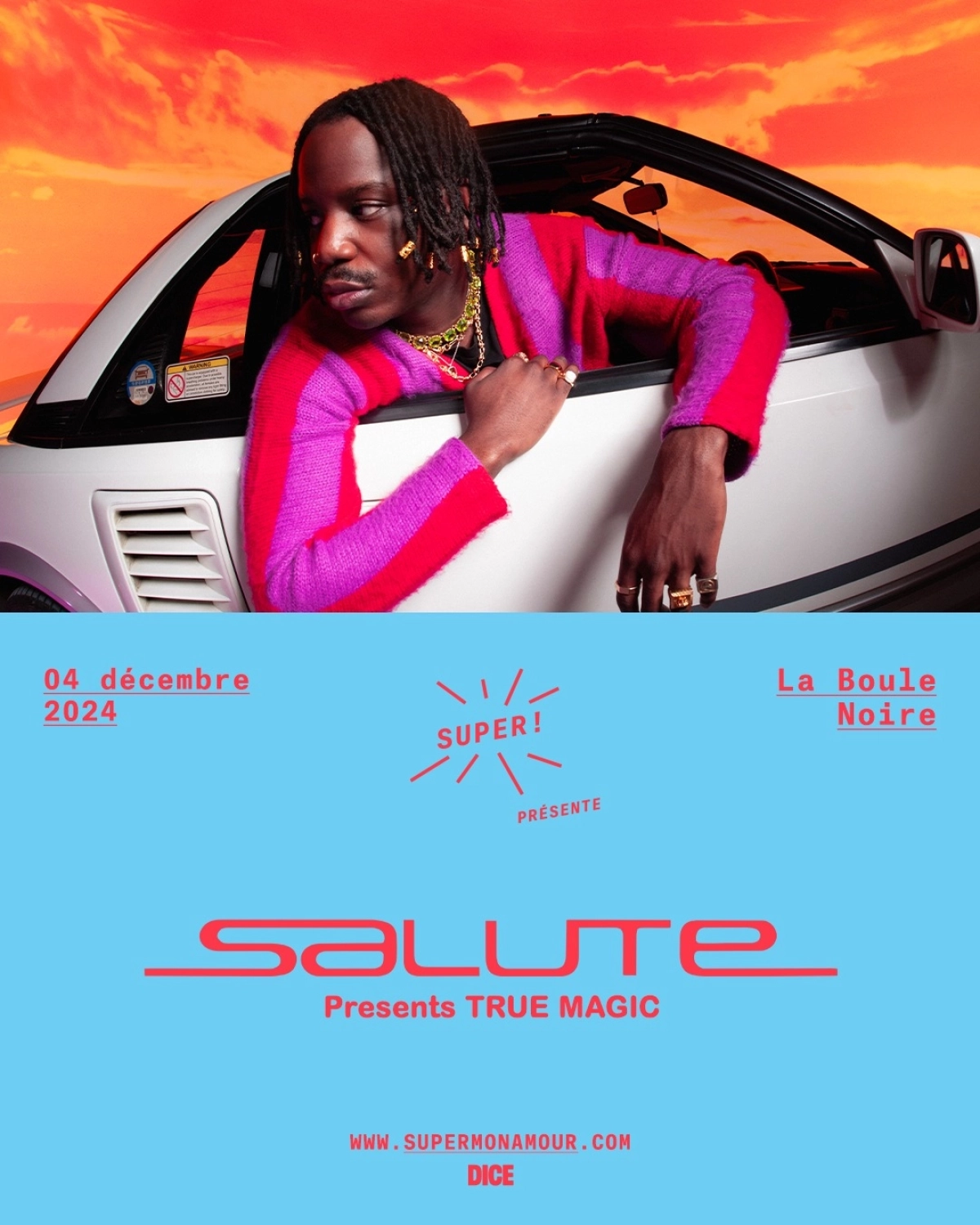 salute at La Boule Noire Tickets