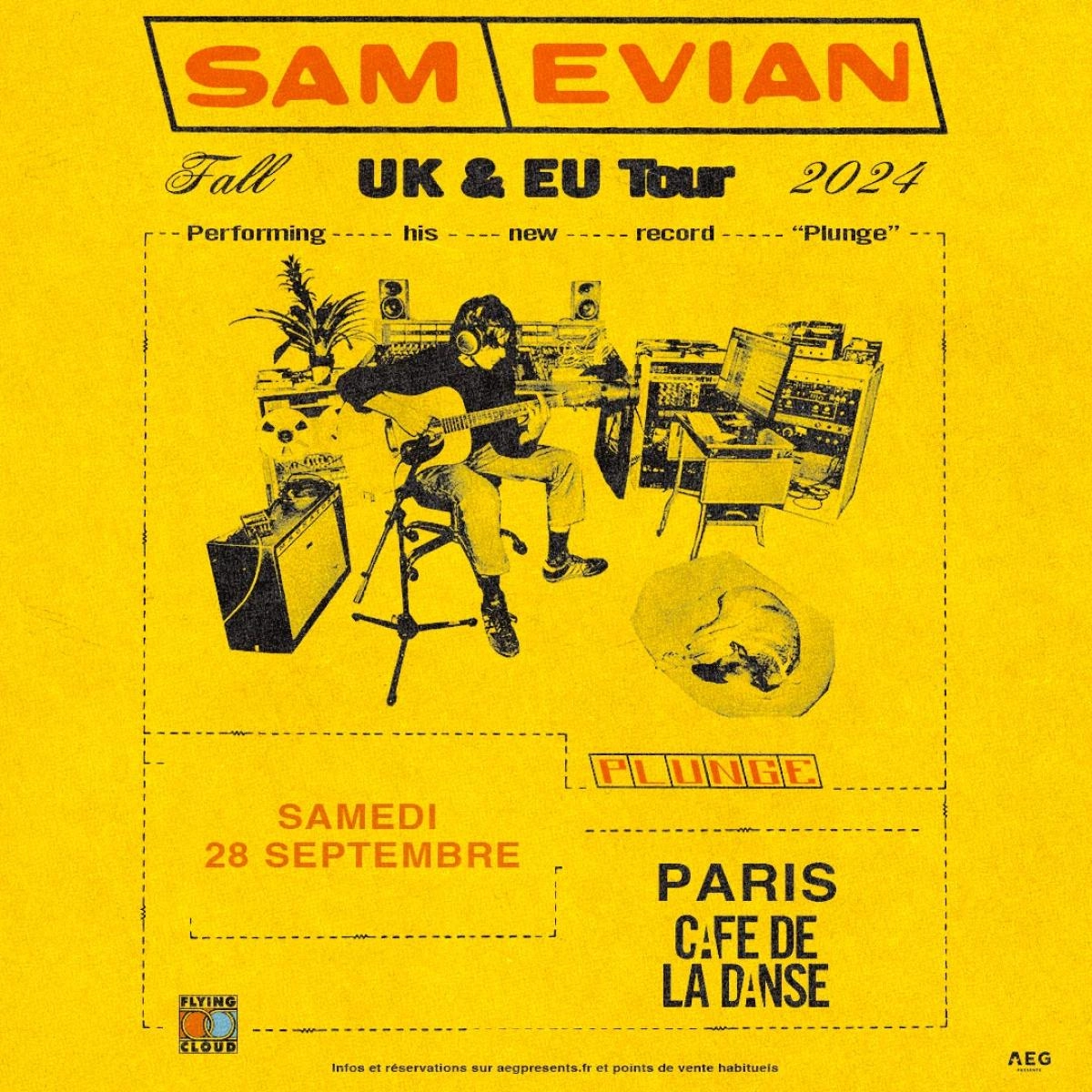 Sam Evian in der Cafe De la Danse Tickets