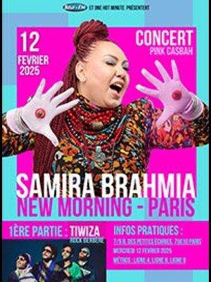 Samira Brahmia at New Morning Tickets