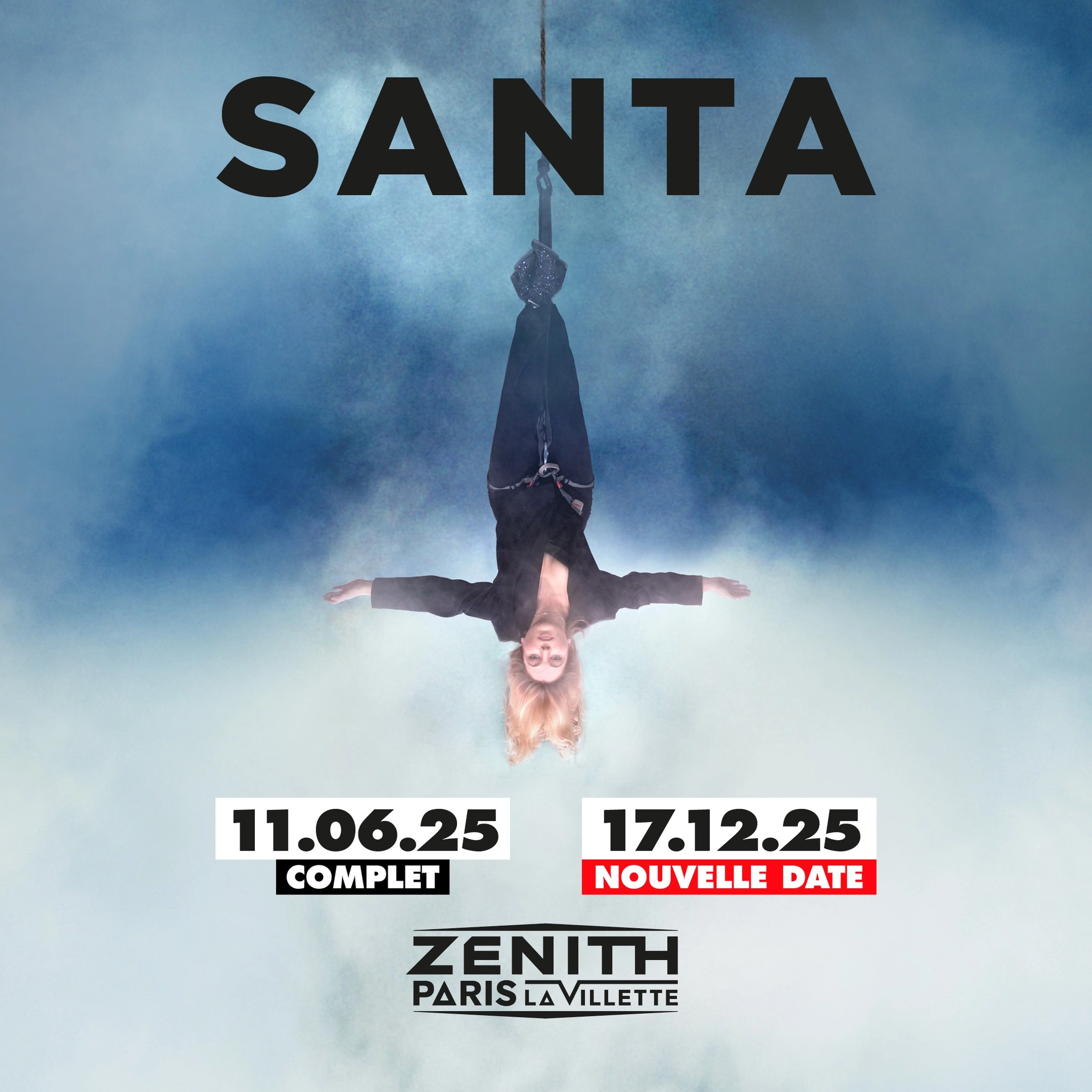 Billets Santa (Zenith Paris - Paris)