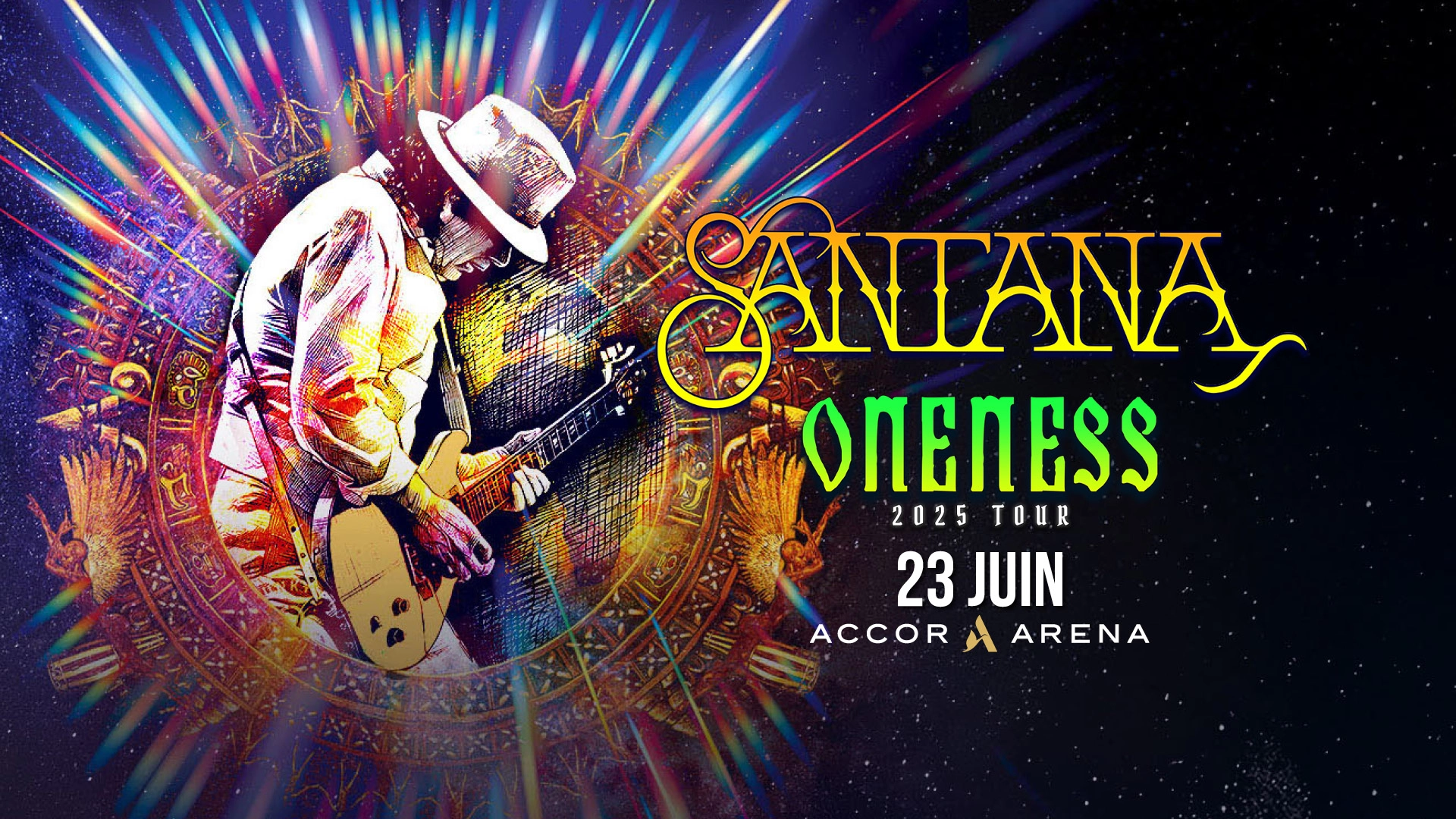 Santana at Accor Arena Tickets