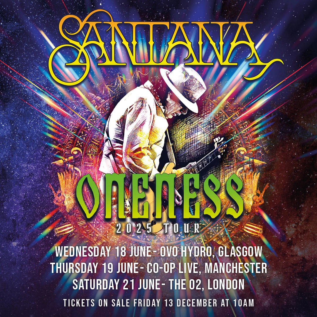 Santana at The O2 Arena Tickets