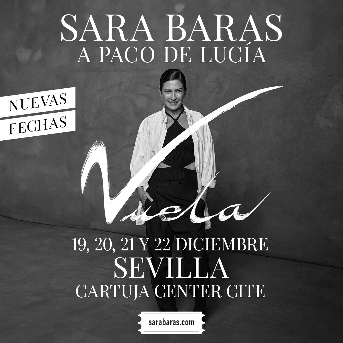 Billets Sara Baras (Cartuja Center Cite - Seville)