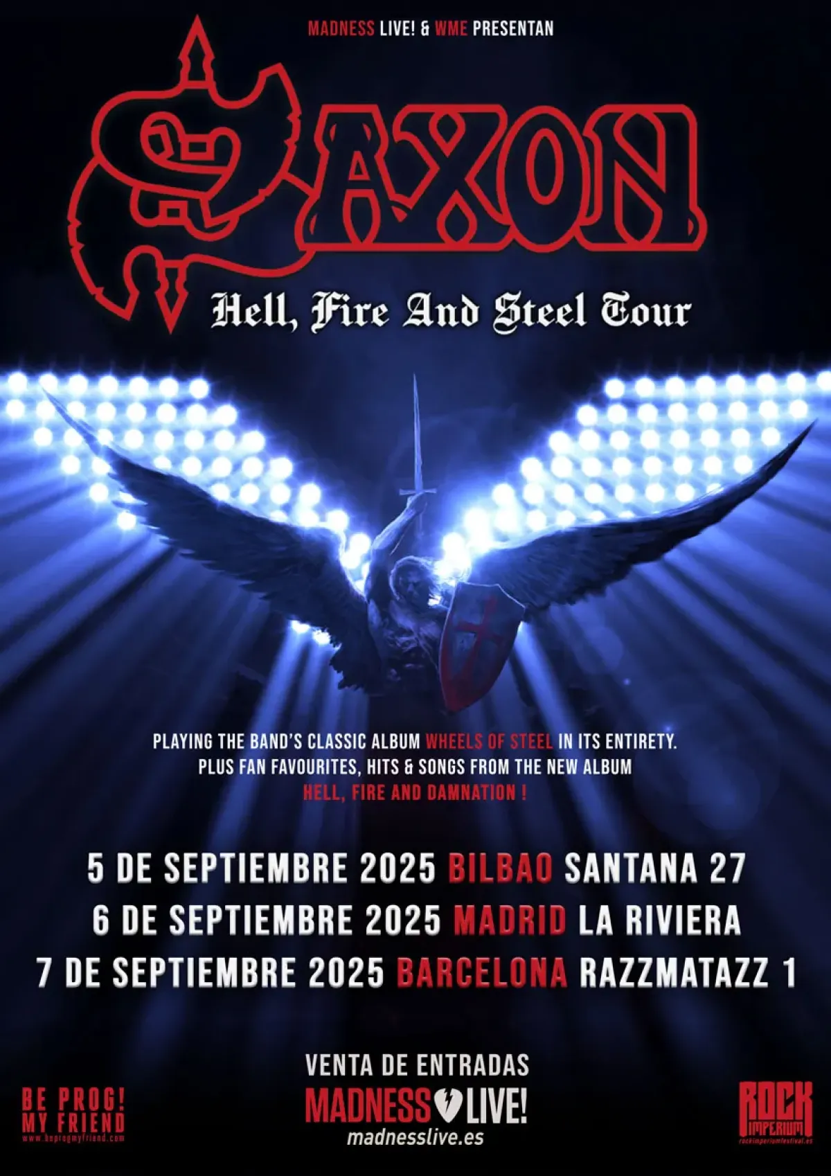 Saxon at La Riviera Tickets