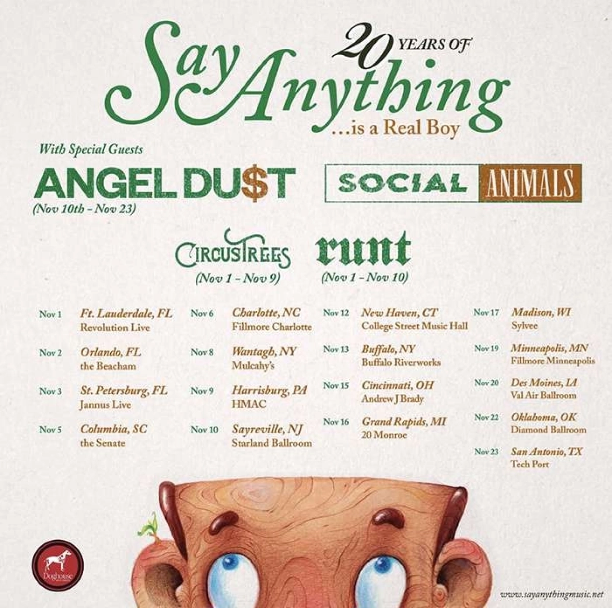 Say Anything at O2 Forum Kentish Town Tickets